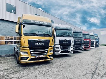 Nieuwe man tgx kleuren